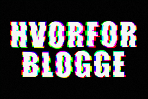 Hvorfor blogge